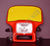 Feux, plaque phare Replica Honda XR rouge à partir de 1991 (R134=fighting red) - PLAQUE PHARE XR US R134